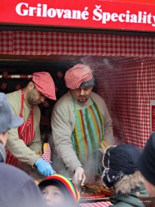 Serving up the Christmas Market treats