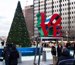 LOVE at the JFK Plaza