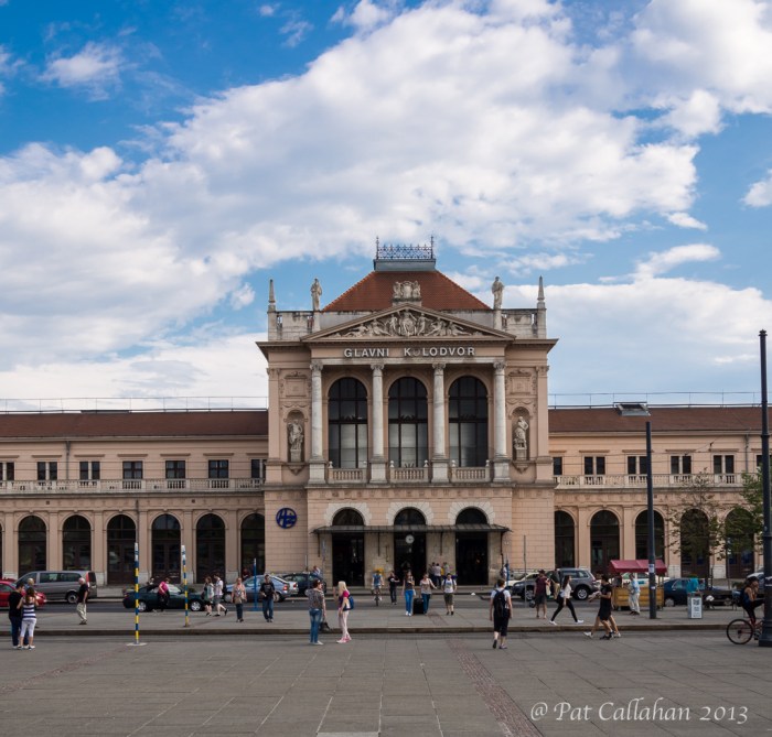 The Zagreb Train Station