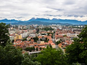 View from the castle