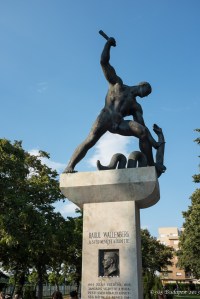 Tribute to Wallenberg in Szent Istvan Park