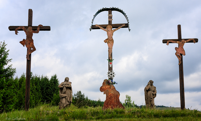 rural slovakia stations of the cross Banska Stiavnica
