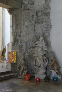 Inside the ancient Stain John the Evangelist Bratislava Slovakia