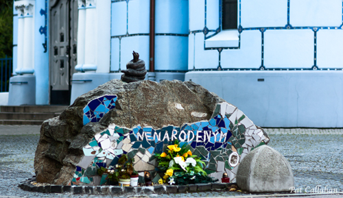 Saint Elizabeth the Blule Church memorial in Bratislava Slovakia