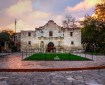 The Alamo at Dawn San Antonio Texas