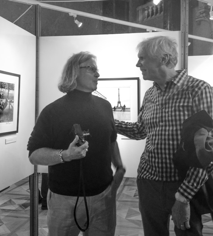 Pat meets Peter Turnley in Budapest