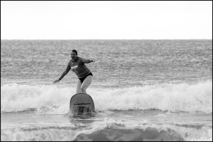 Pat caught my nano second standing up!