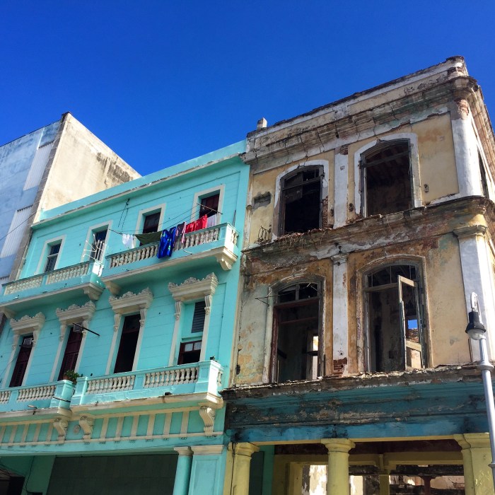 The ruined and renovated