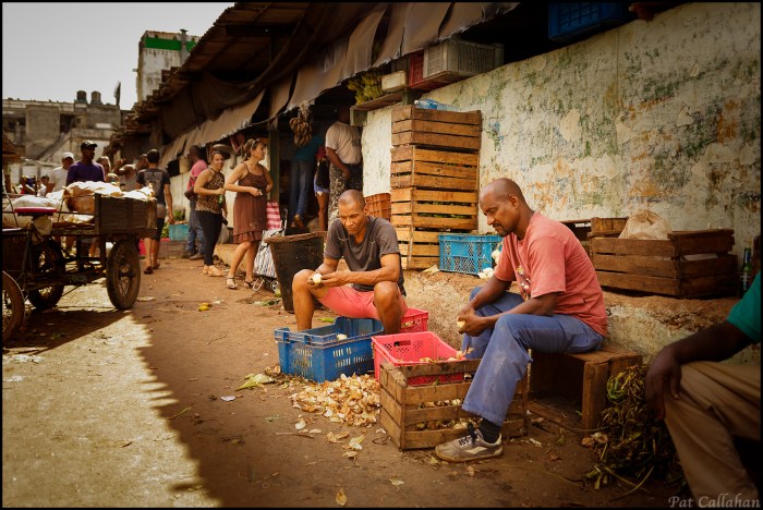 Workin' at the Market in Havana